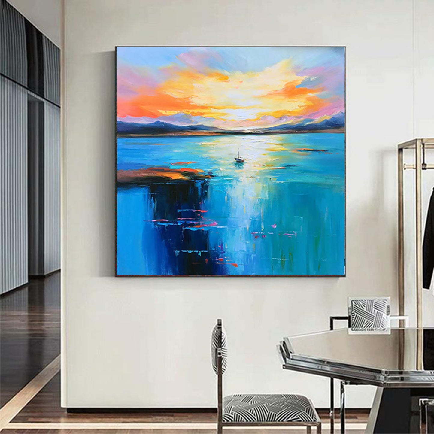 Sunraise on ocean 1487