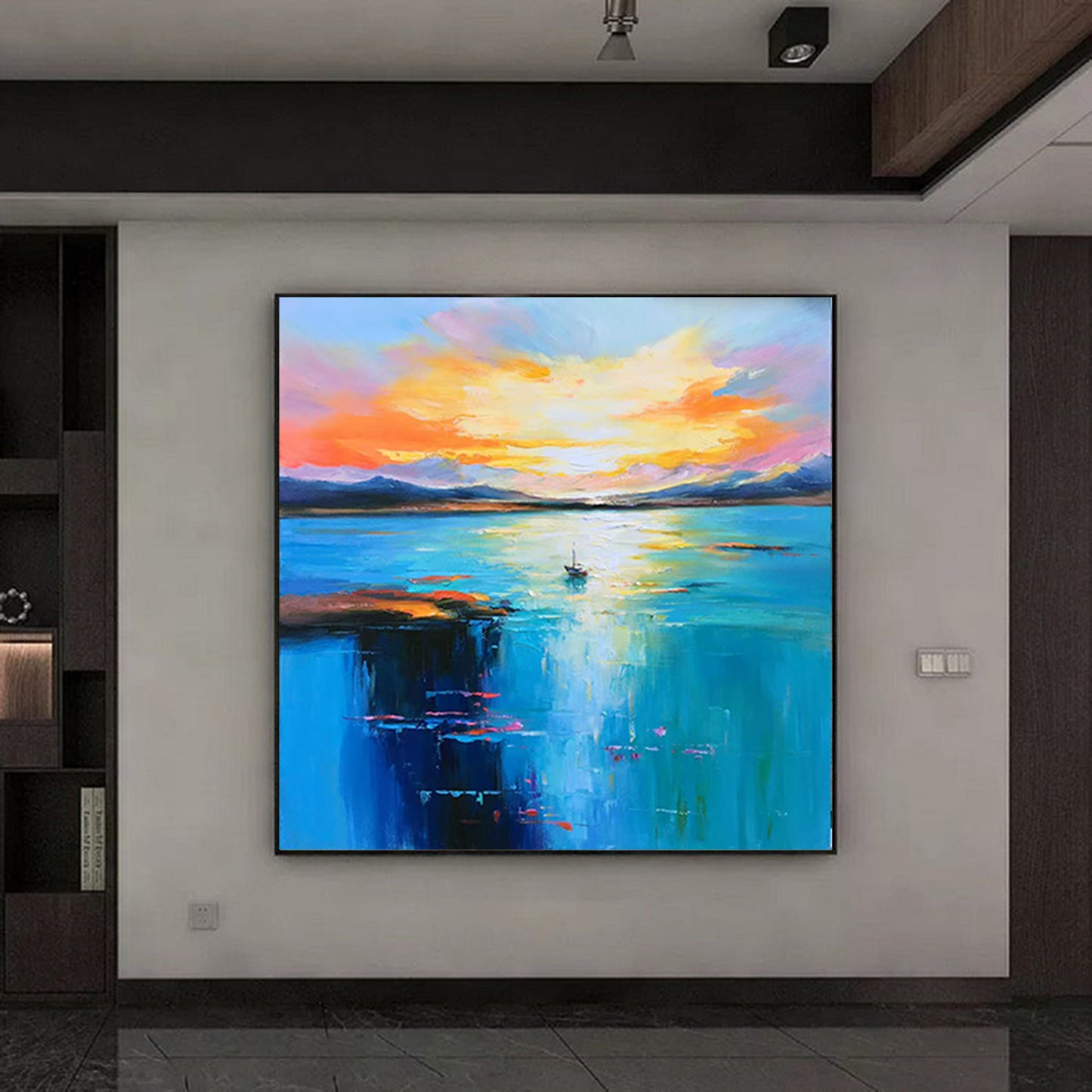 Sunraise on ocean 1487