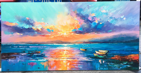 Sunraise on ocean 1489