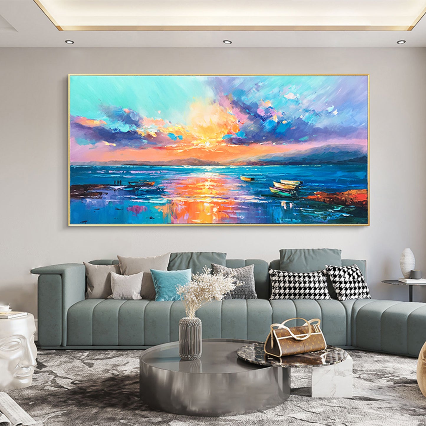 Sunraise on ocean 1489