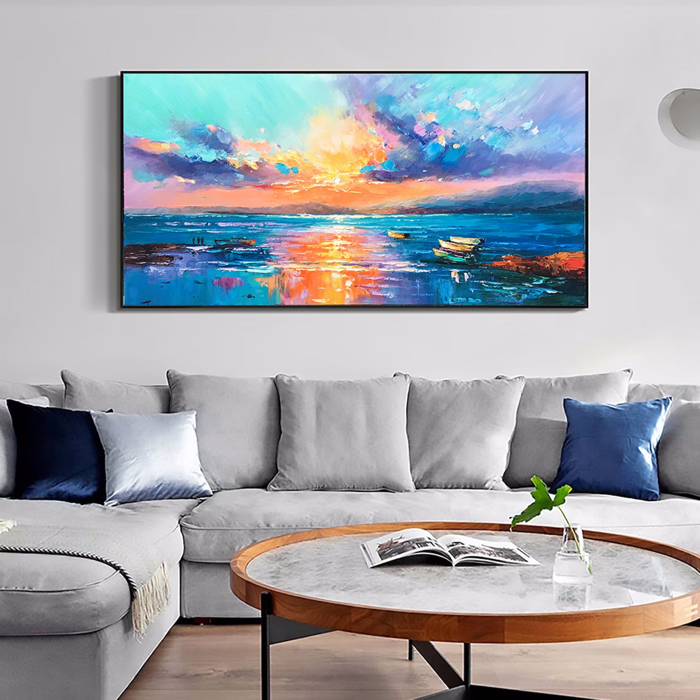 Sunraise on ocean 1489