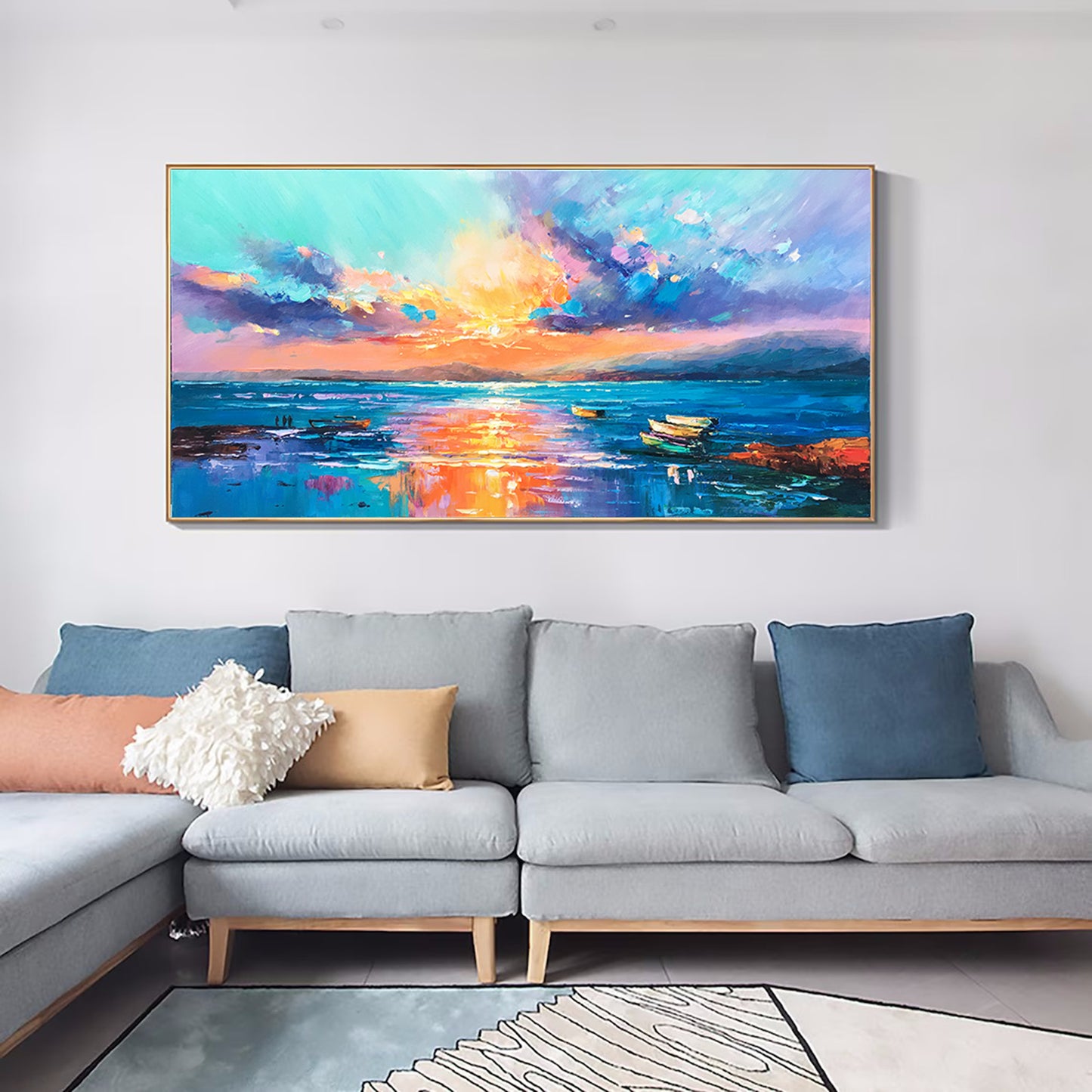 Sunraise on ocean 1489