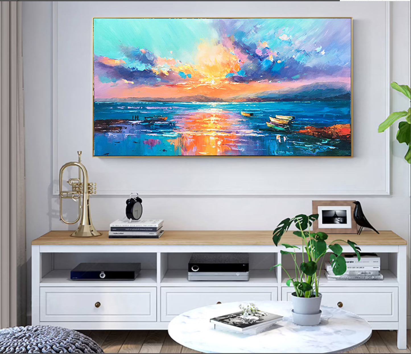 Sunraise on ocean 1489