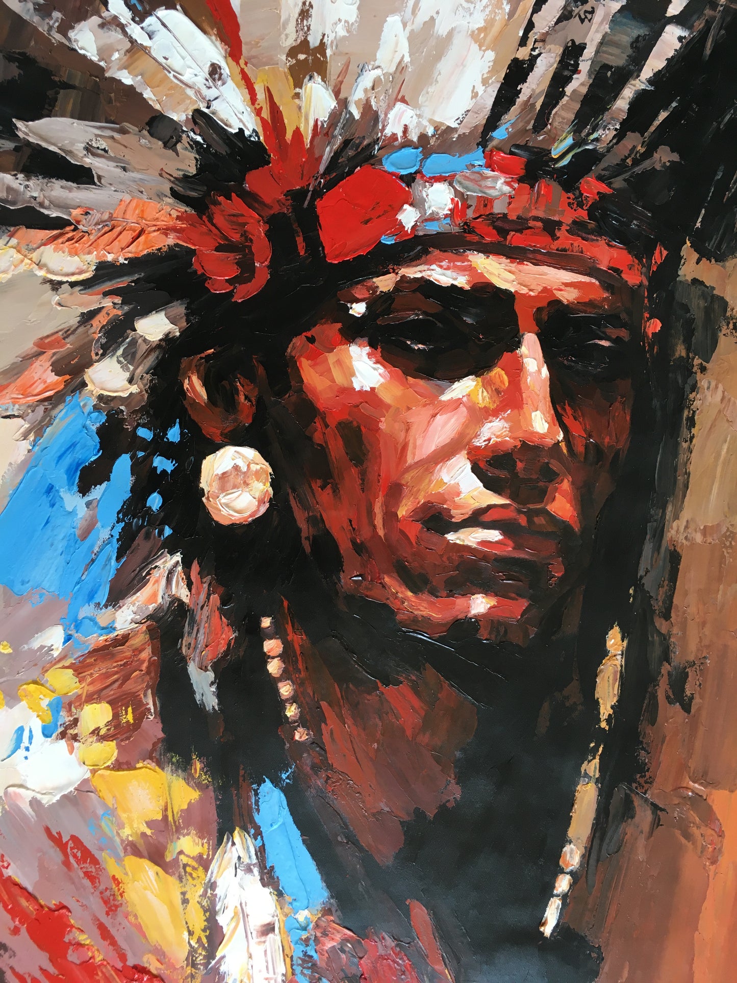 Native American Warrior 1509