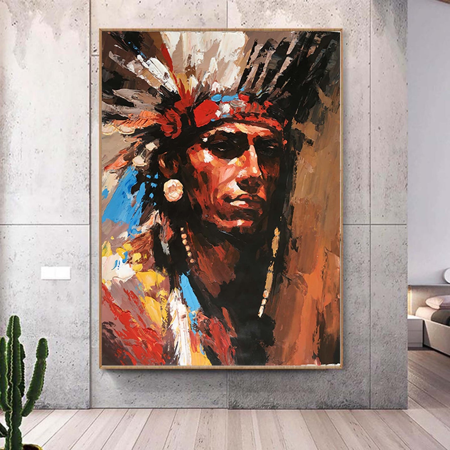 Native American Warrior 1509