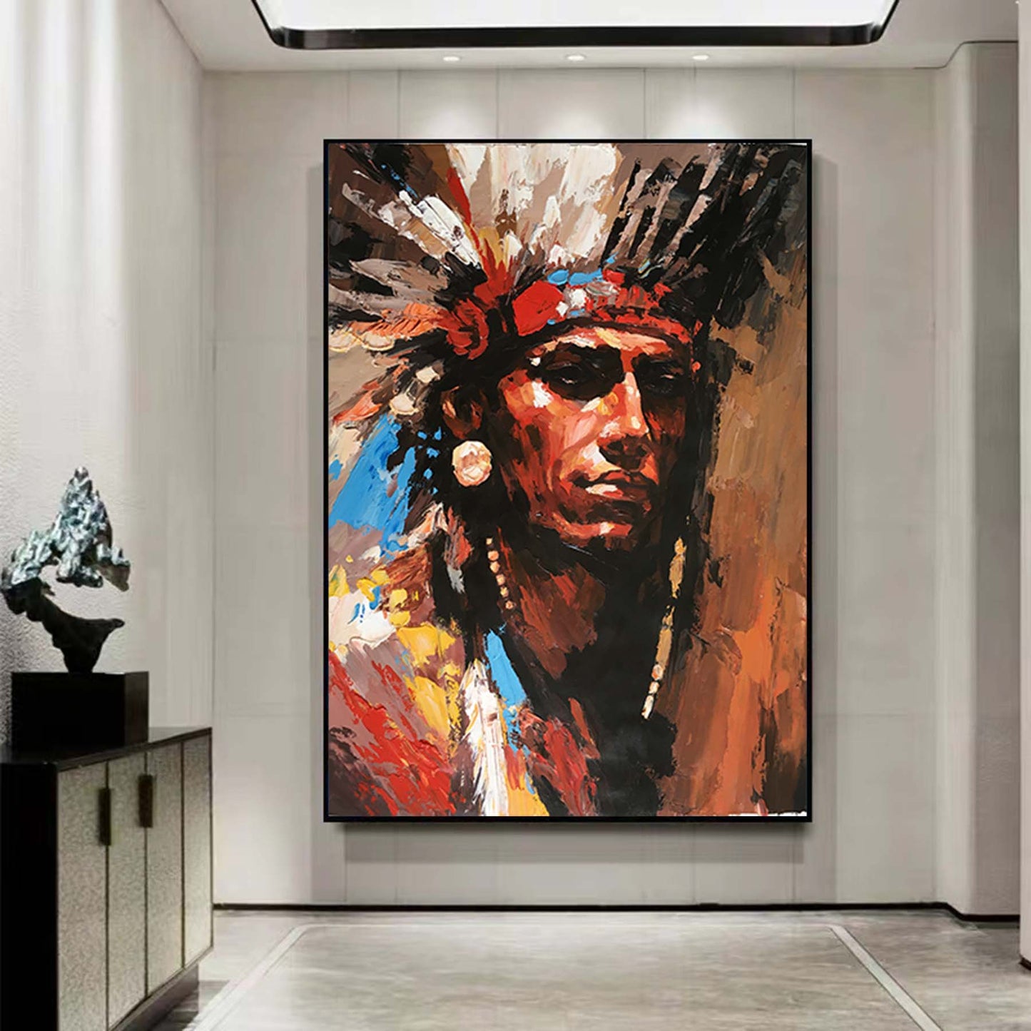 Native American Warrior 1509