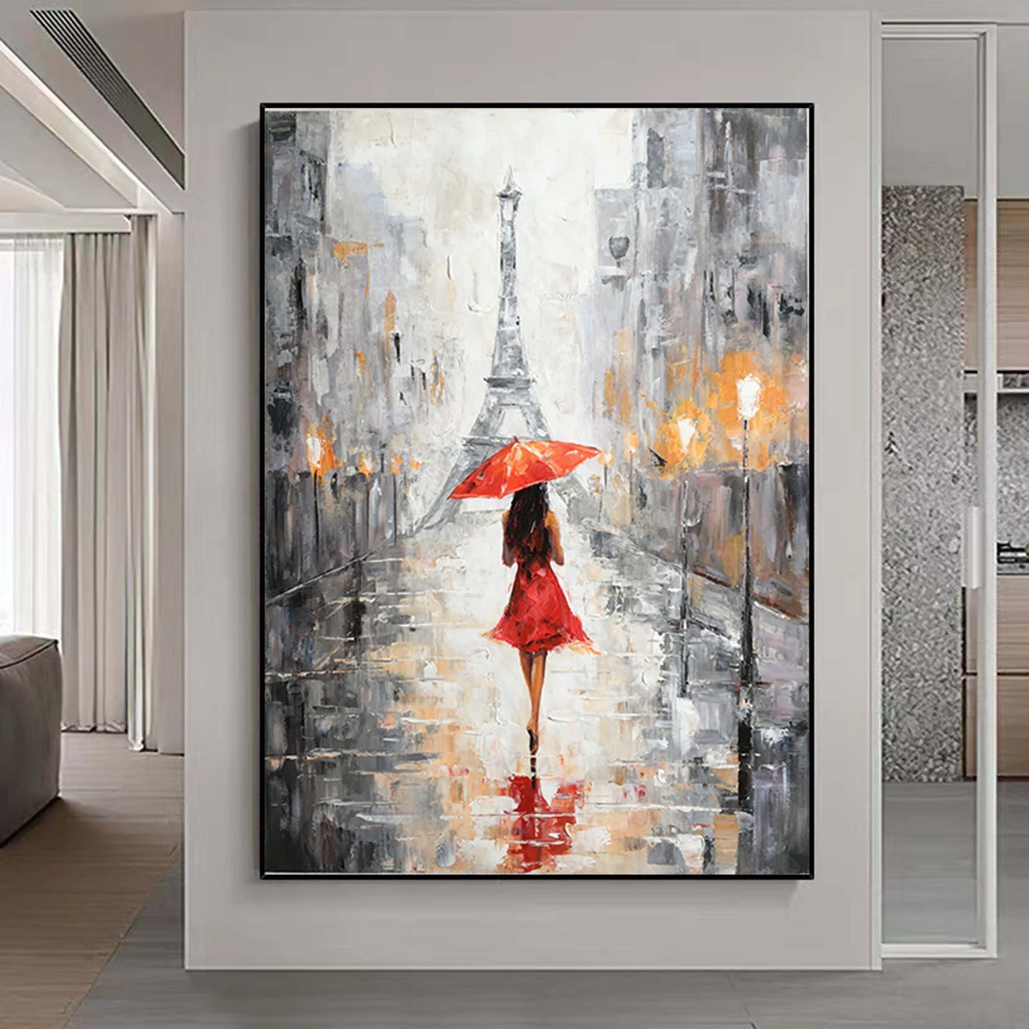Red dressed girl 1543