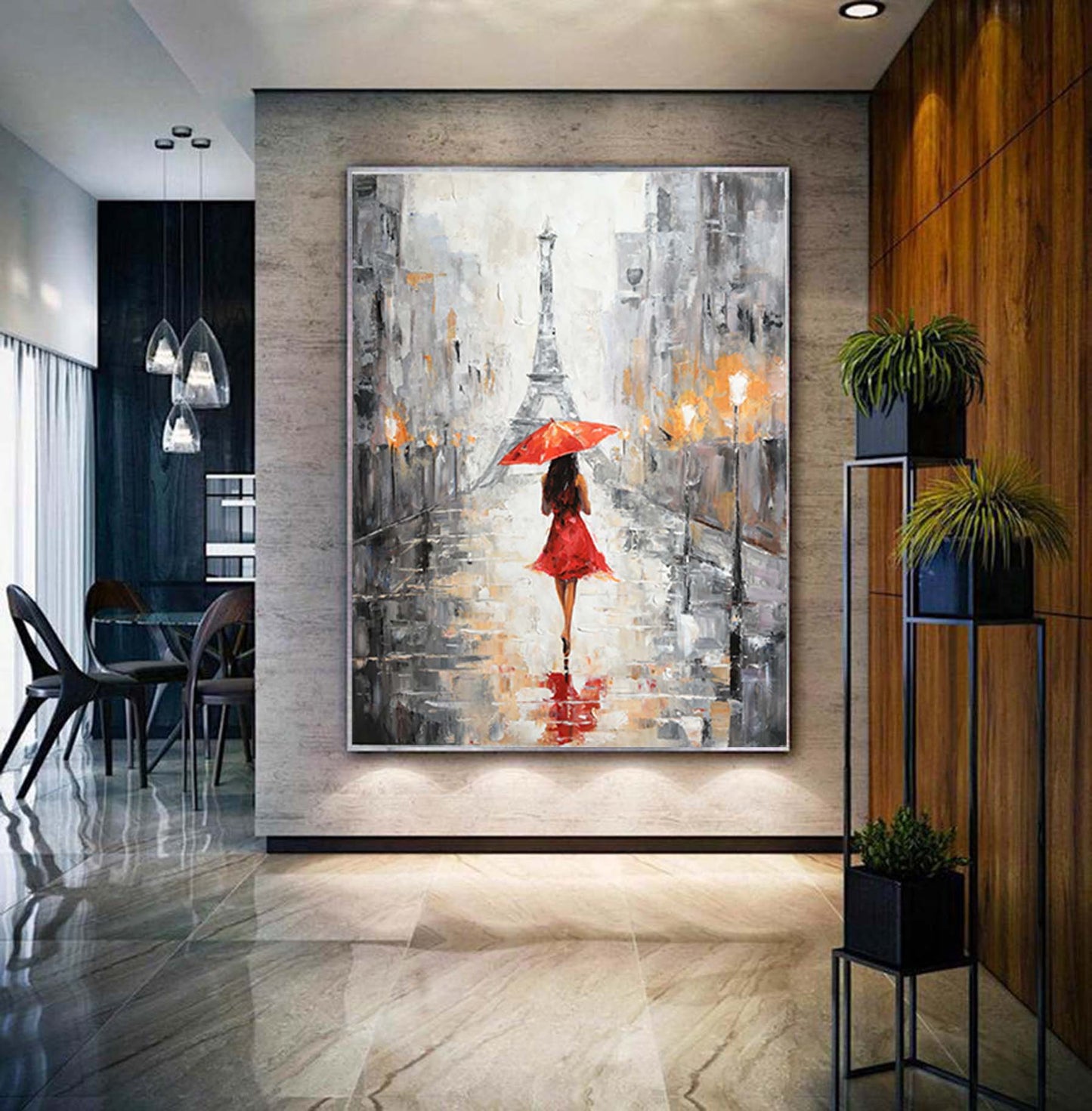Red dressed girl 1543