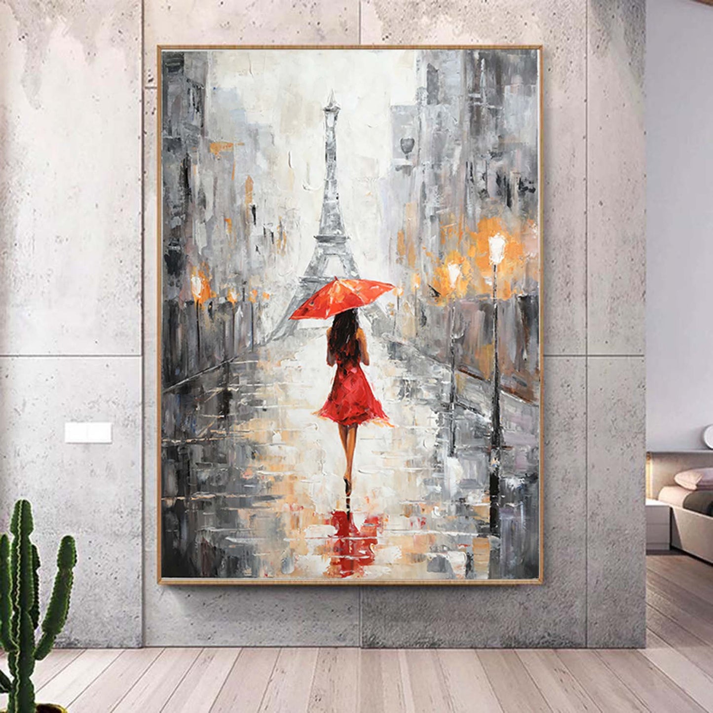 Red dressed girl 1543