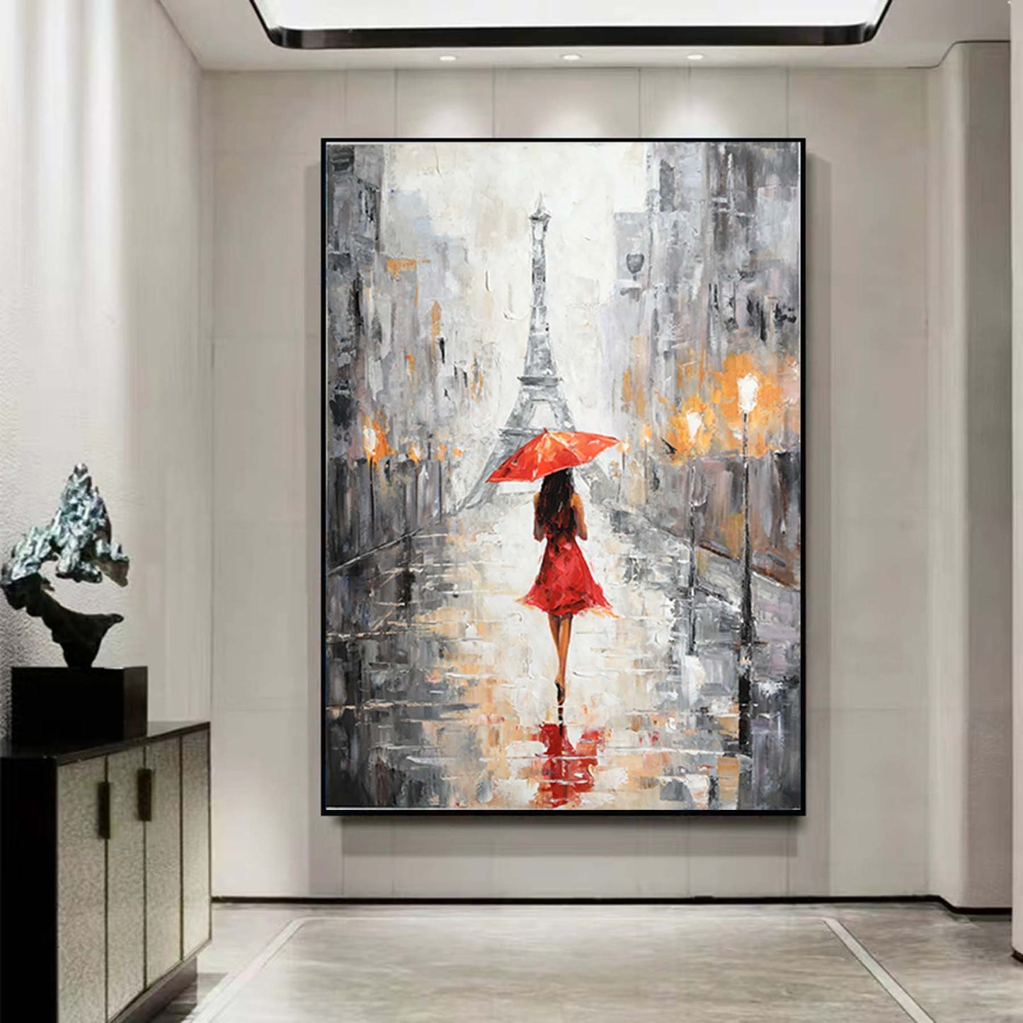 Red dressed girl 1543